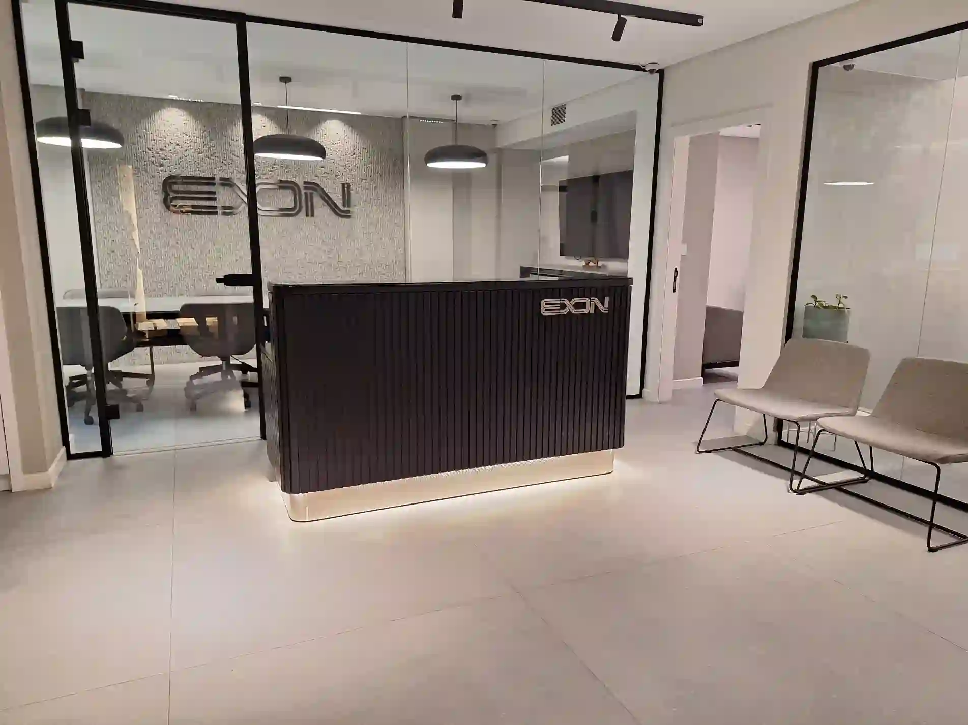 (Exon Company office) دفتر مرکزی شرکت فناوری اطلاعات اکسون